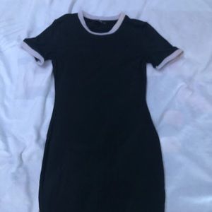 Form Fitting Black Dress